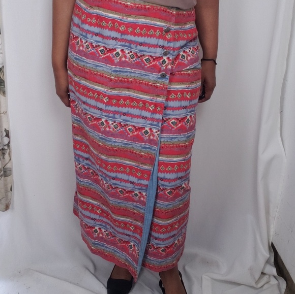 Vintage Wrap Skirt #224 - Picture 6 of 7